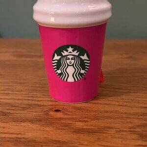 STARBUCKS RED CUP ORNAMENT BRAND NEW NEVER USED